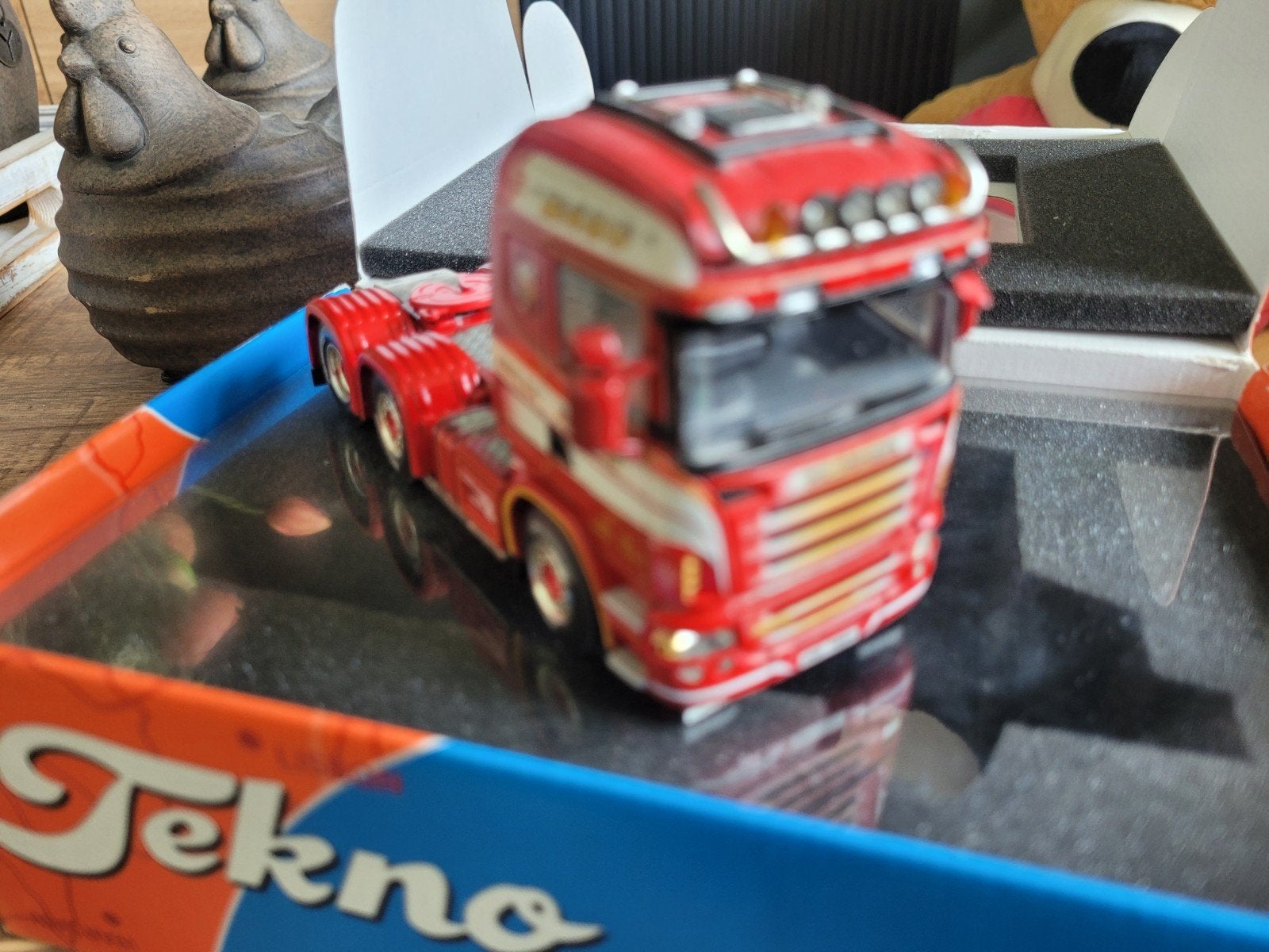 scania ashela houslage, Hobby en Vrije tijd, Modelauto's | 1:50, Tekno, Nieuw, Tekno, Bus of Vrachtwagen