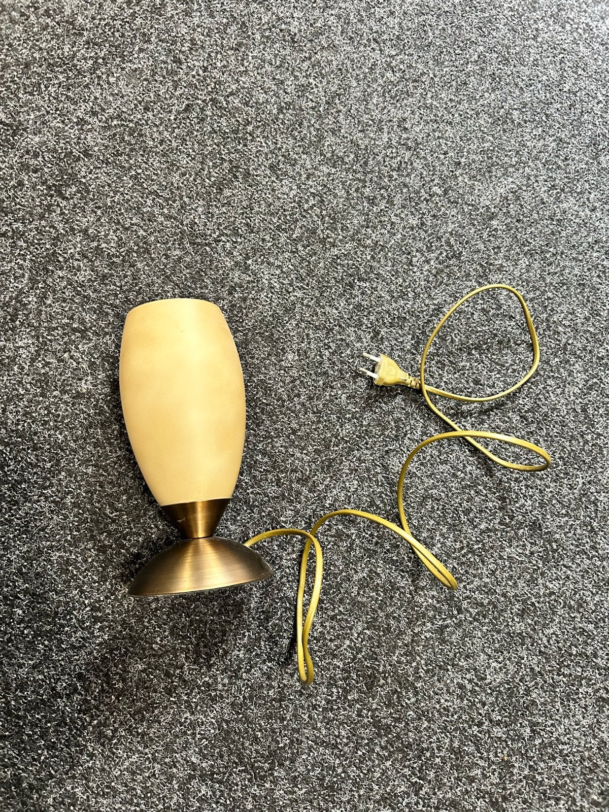 Vintage Tafellampje - Kenwell Trading BV, Ophalen, Gebruikt, Glas, Minder dan 50 cm