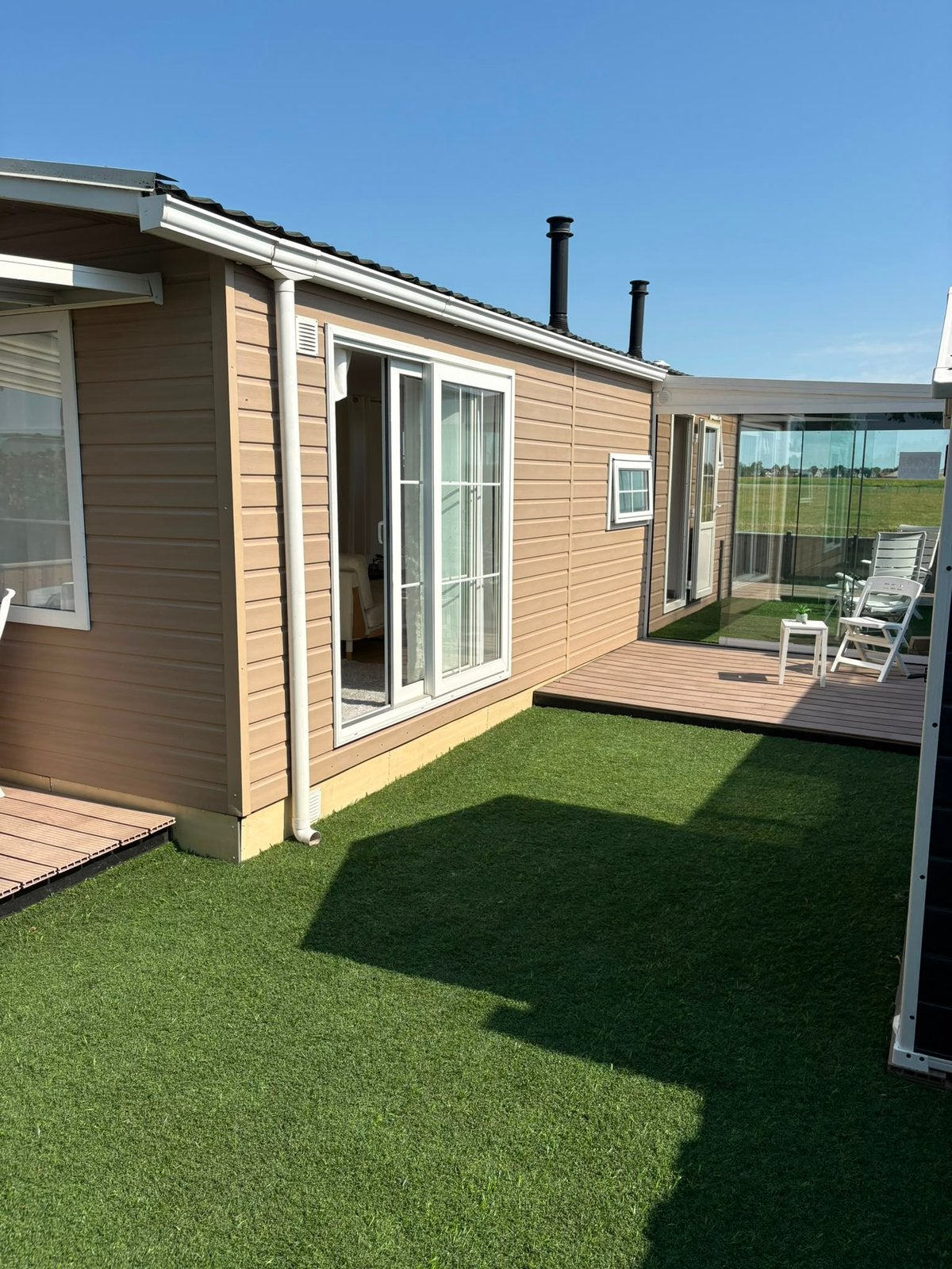 Prachtig onderhoudsarm winterhard chalet op toplocatie, Tot en met 4