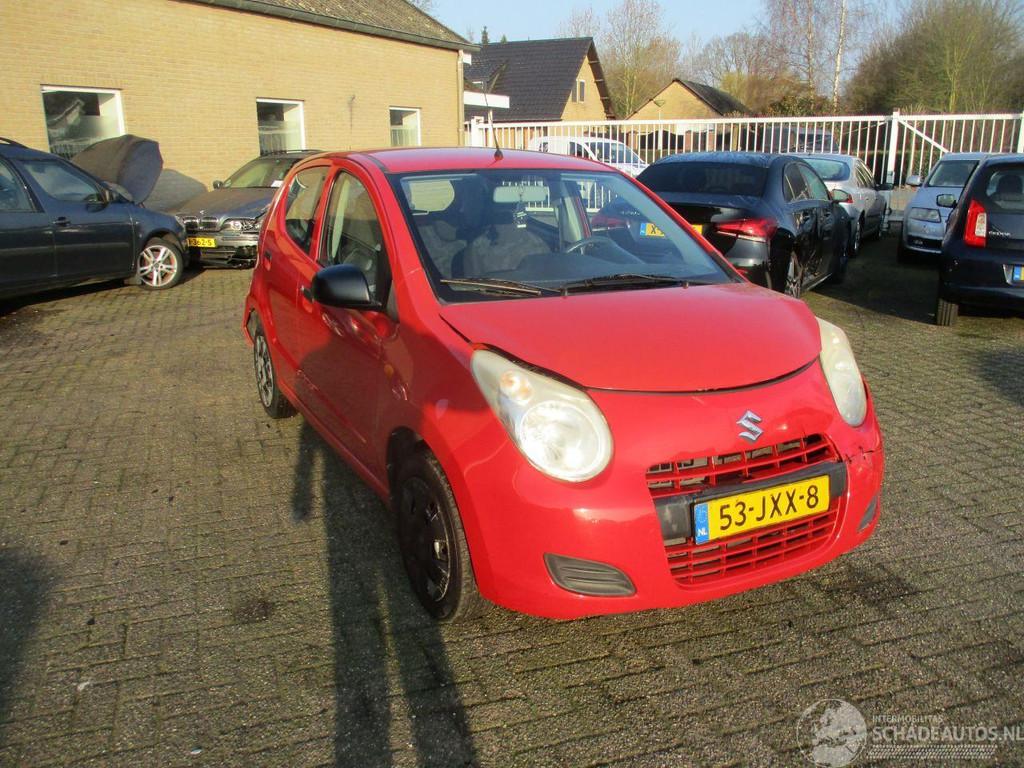 Suzuki Alto 1.0 Base (bj 2009), Auto diversen, Schadeauto's, Suzuki, Handgeschakeld, Benzine, Hatchback, Rood