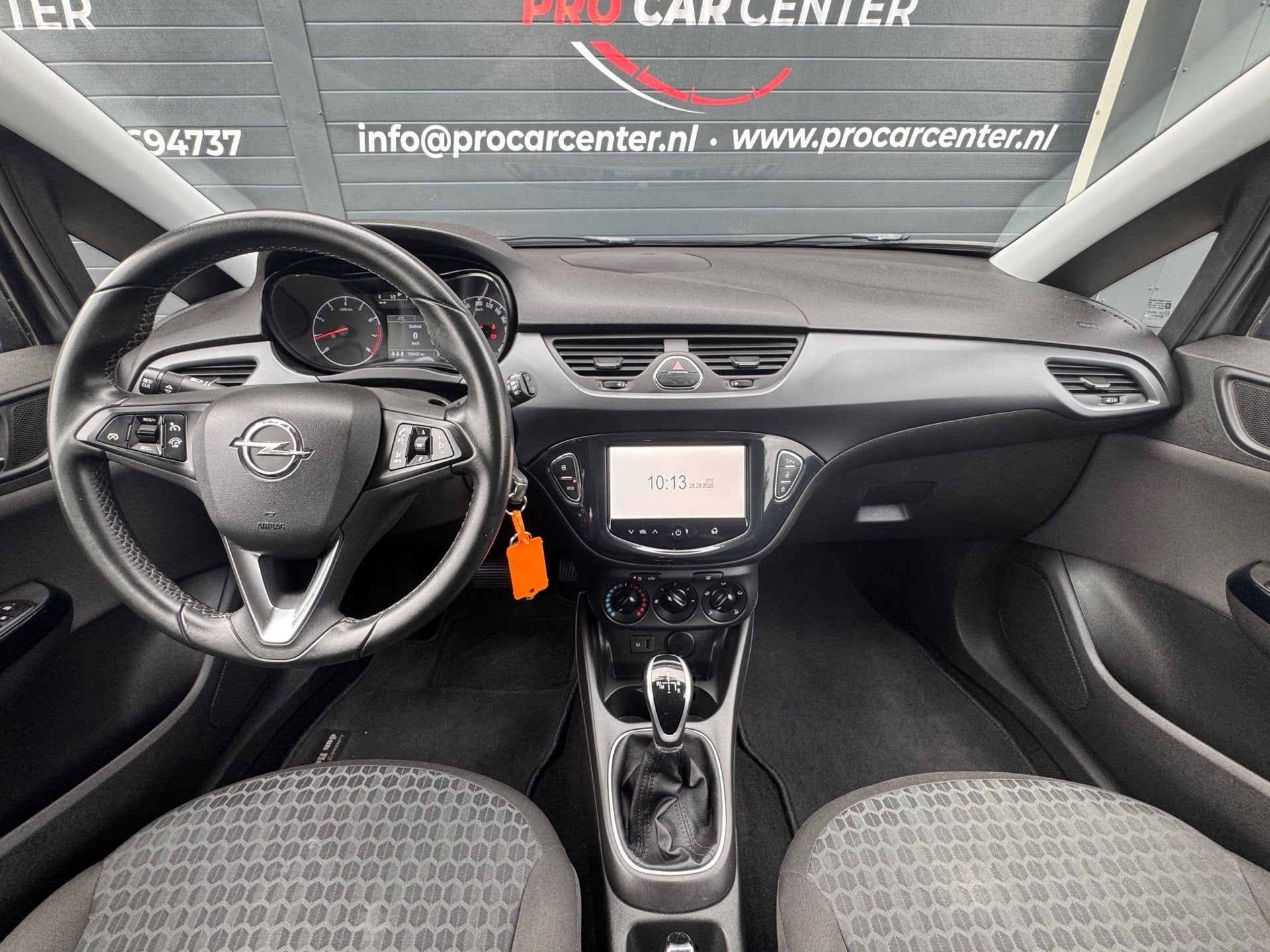 Opel Corsa 1.4 Edition AUT|CRUISE|AIRCO|CAM|PDC V-A|EL.RAMEN, Stof, Origineel Nederlands, Bedrijf, 550 kg