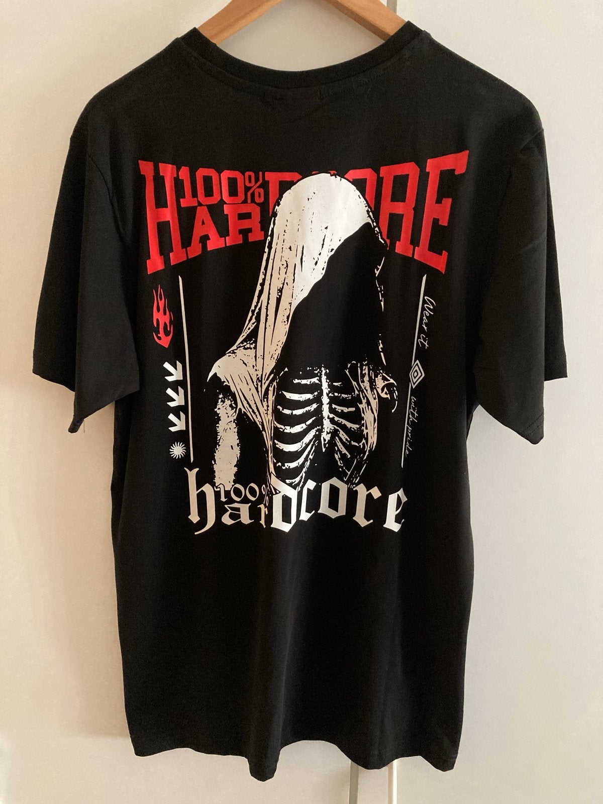 Hardcore T-shirt Maat M Nieuw - 100% Hardcore, Ophalen of Verzenden, Nieuw, Maat 48/50 (M), Zwart