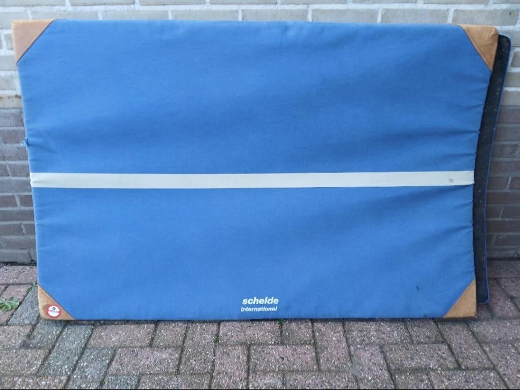 Turnmatten, Sport en Fitness, Ophalen, Gebruikt, Blauw, Overige typen