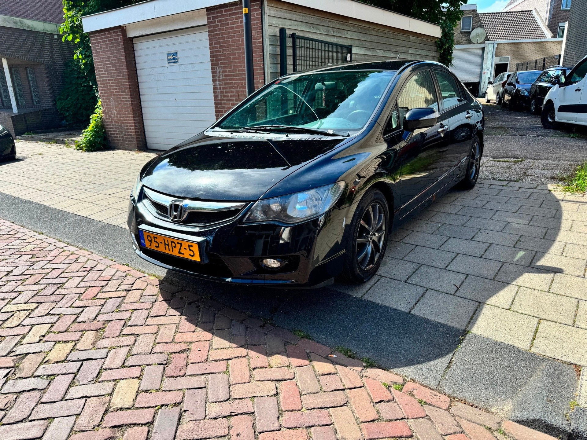 Honda Civic 1.3 Hybrid Comfort 2009 NAP!, Auto's, Honda, Gebruikt, Zwart, Origineel Nederlands, Bedrijf