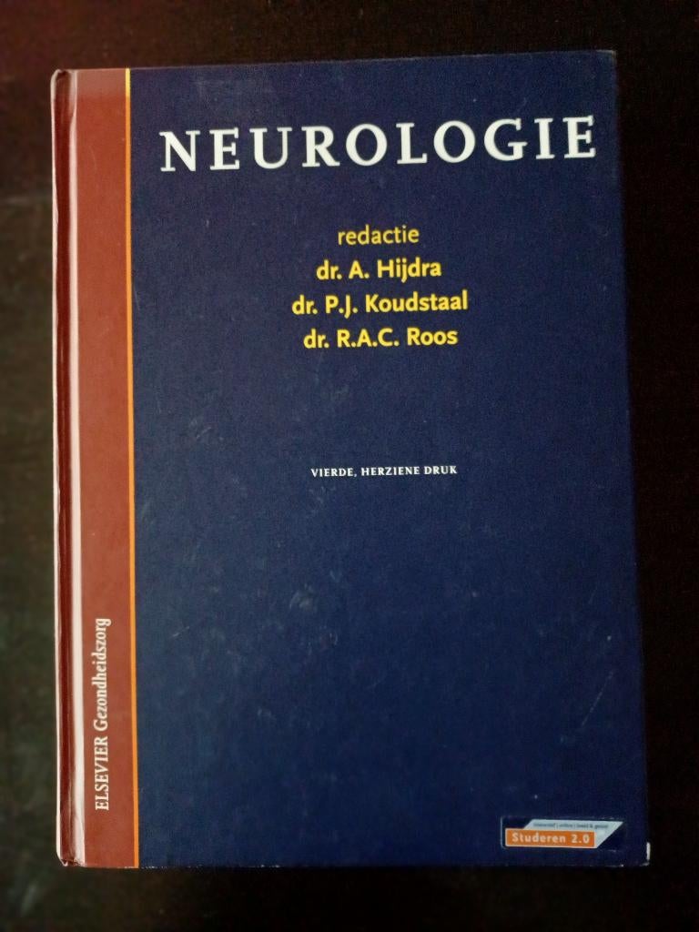 Neurologie (4e, herziene druk) (Hijdra et al.), Boeken, Ophalen of Verzenden, Beta, Zo goed als nieuw, WO