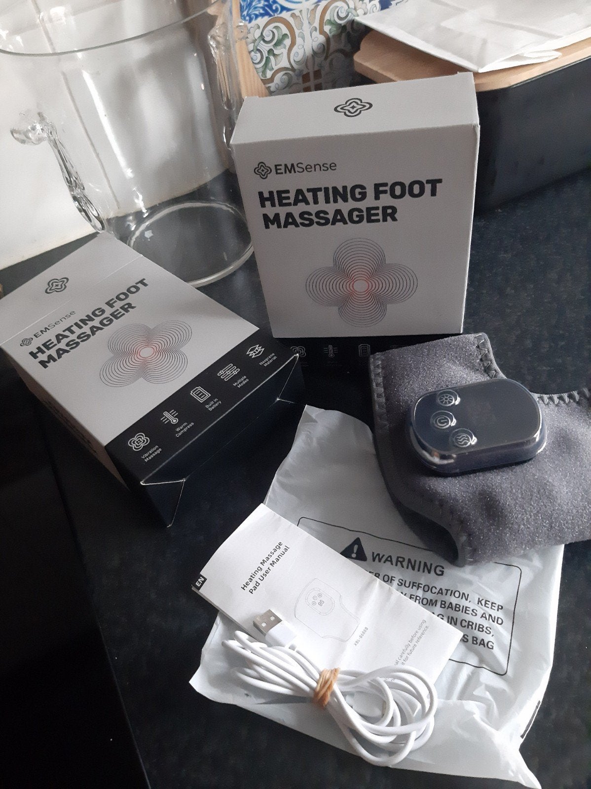 Heating Foot Massager, Verzenden, Zo goed als nieuw, Hand- en Voetverzorging