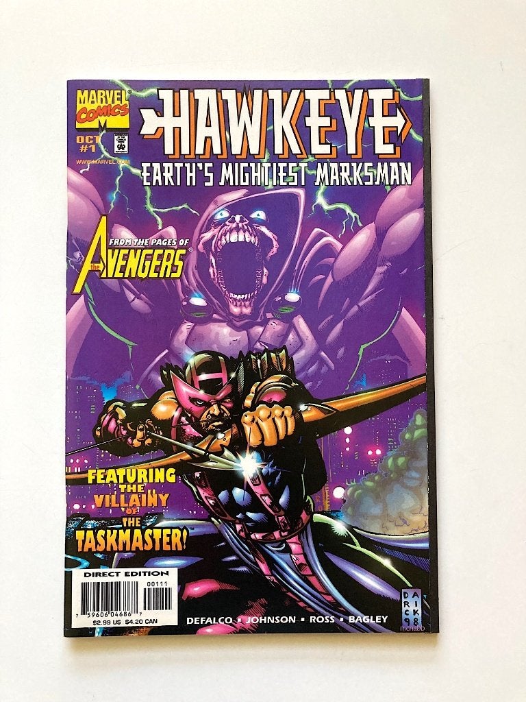 Hawkeye: Earth's Mightiest Marksman (Marvel Comics 1998), Amerika, Tom deFalco, Nieuw, Ophalen