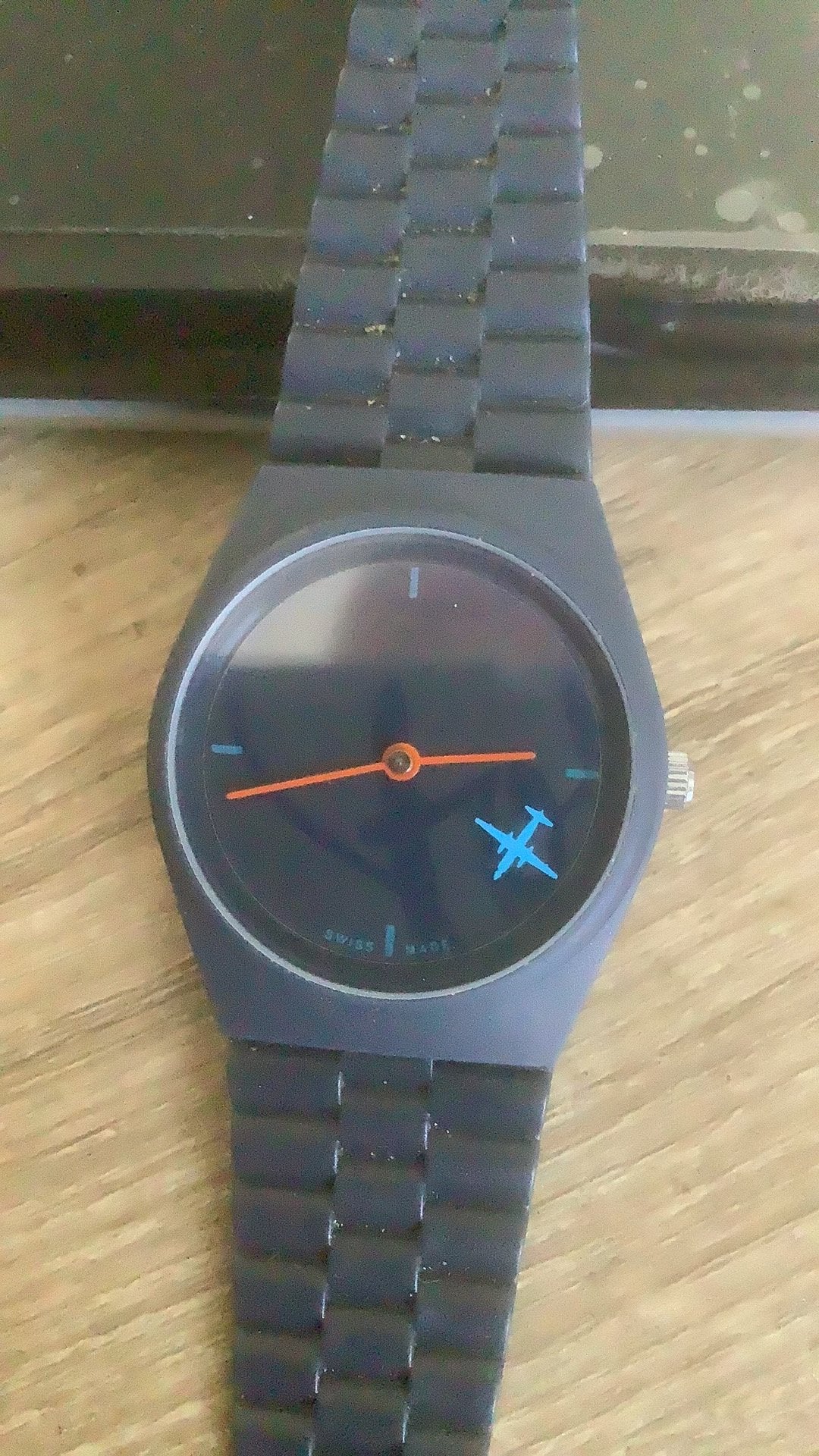 Fokker F 50 horloge Swiss made, Ophalen, Nieuw, Overige typen