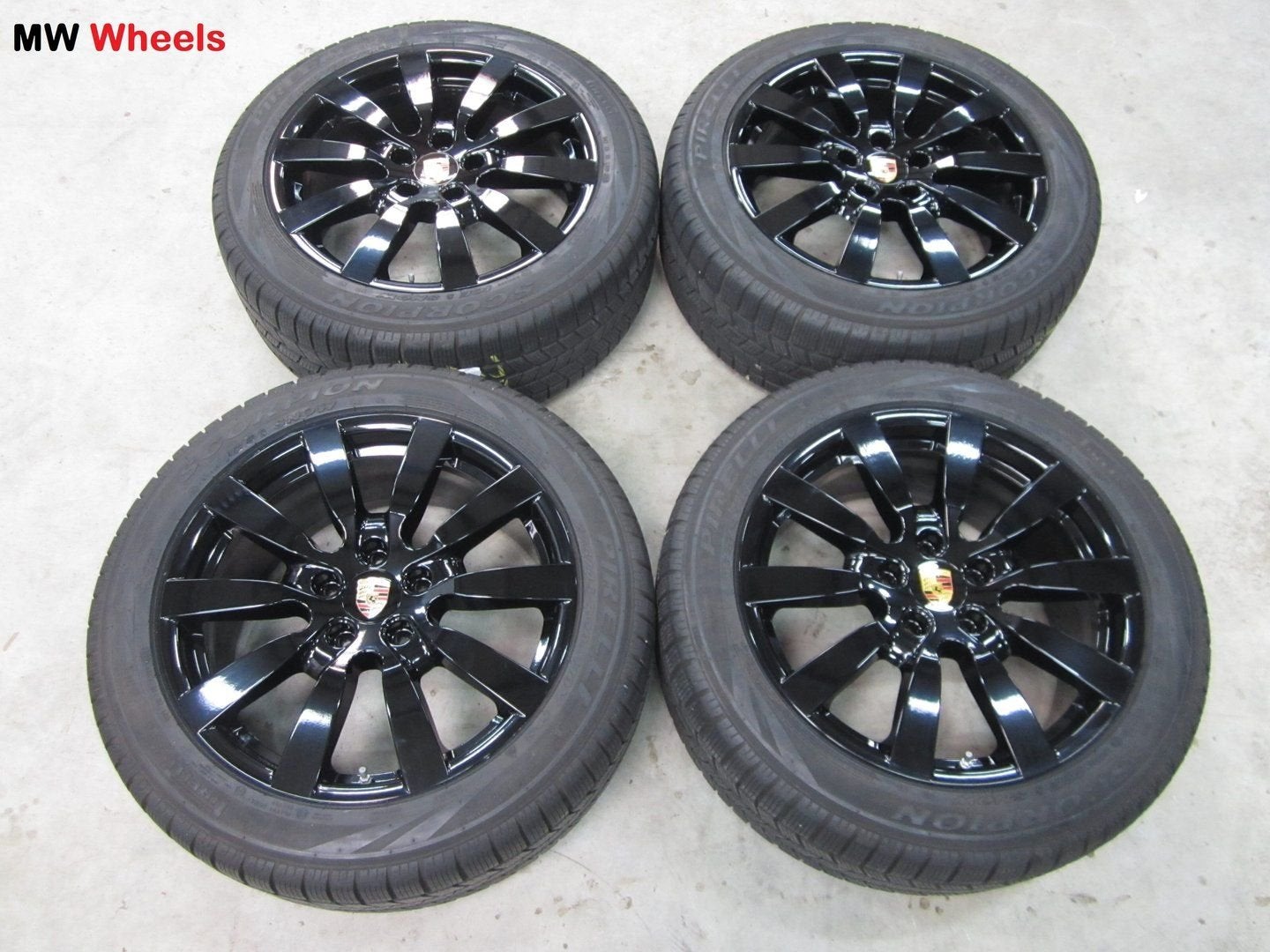 Porsche 20 inch Origineel Cayenne velgen met winterbanden, Gebruikt, -, 275 mm, -