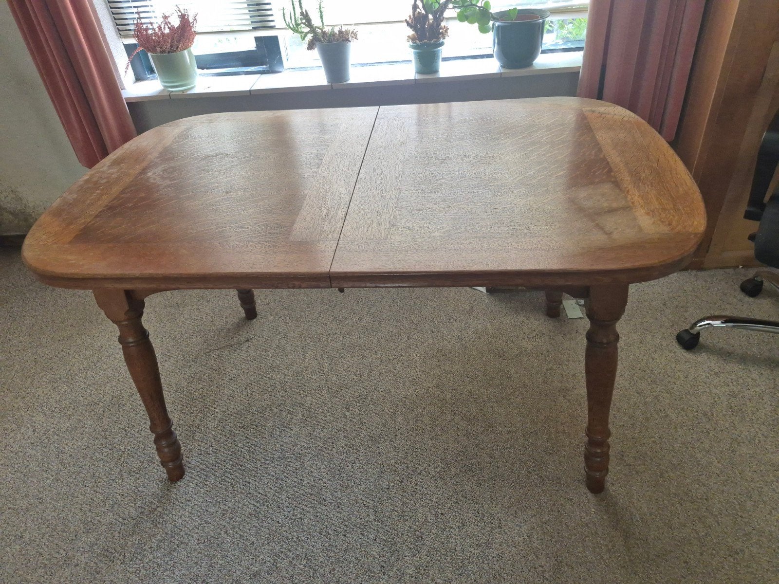 Uitschuifbare eettafel van hout - 140/180x83 cm, Ophalen