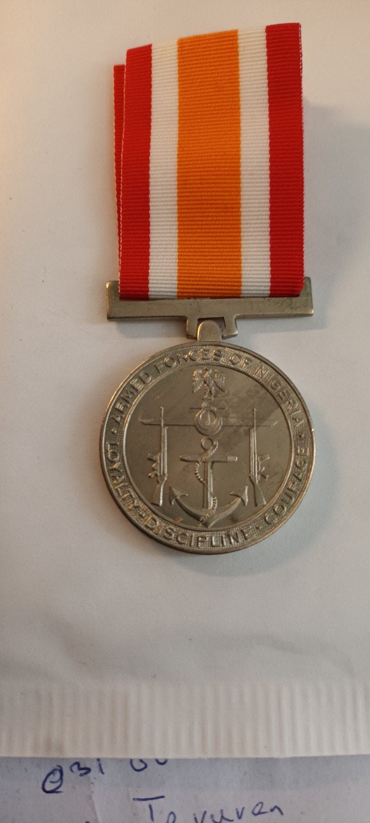 Nigeria Defence Service Medal 1995 - Militaire Medaille, Postzegels en Munten, Ophalen of Verzenden, Overige materialen, Buitenland