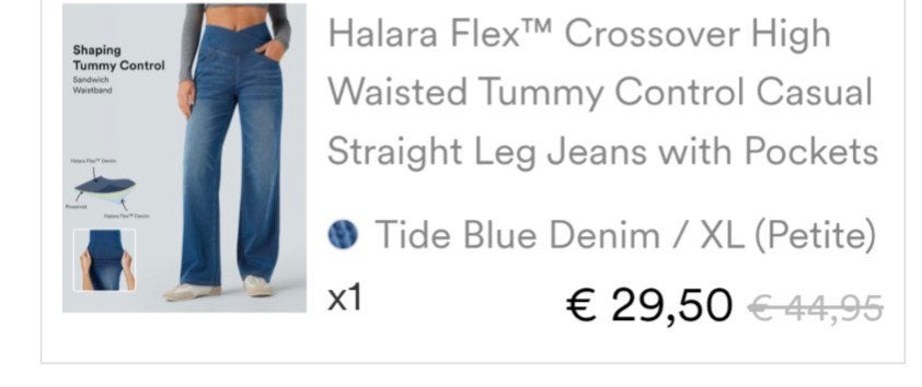 Halara flex jeans, Ophalen of Verzenden, Nieuw, Blauw, Overige jeansmaten