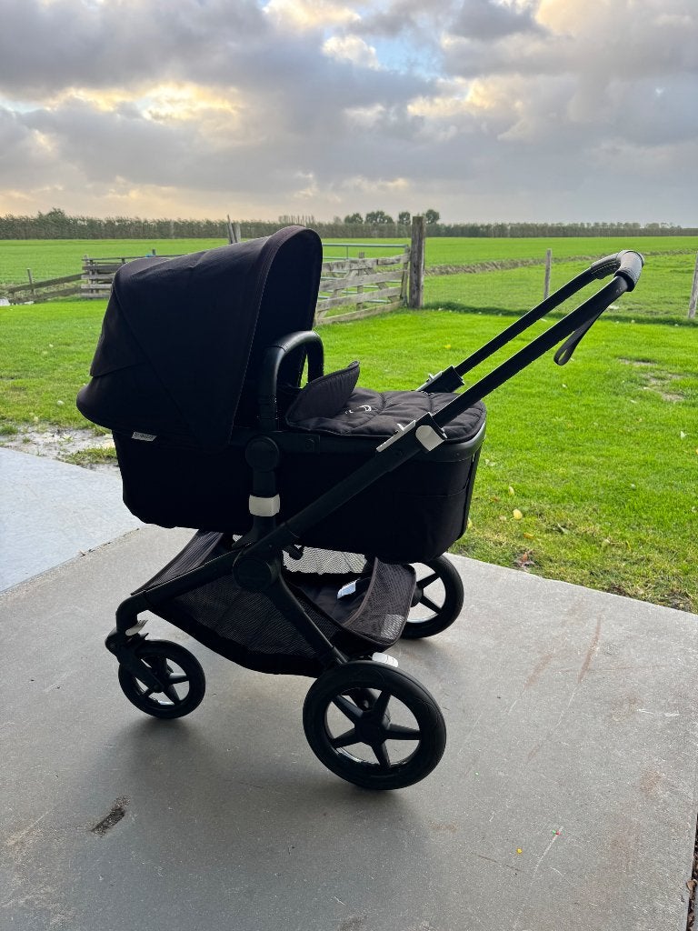 Bugaboo Fox 2 kinderwagen – zwart, Ophalen, Gebruikt, Bugaboo, Combiwagen