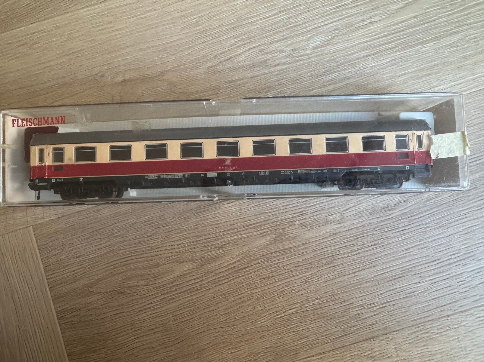 Fleischmann 5199 modeltrein trein ns, Hobby en Vrije tijd, Gelijkstroom, Fleischmann, Wagon, Ophalen of Verzenden
