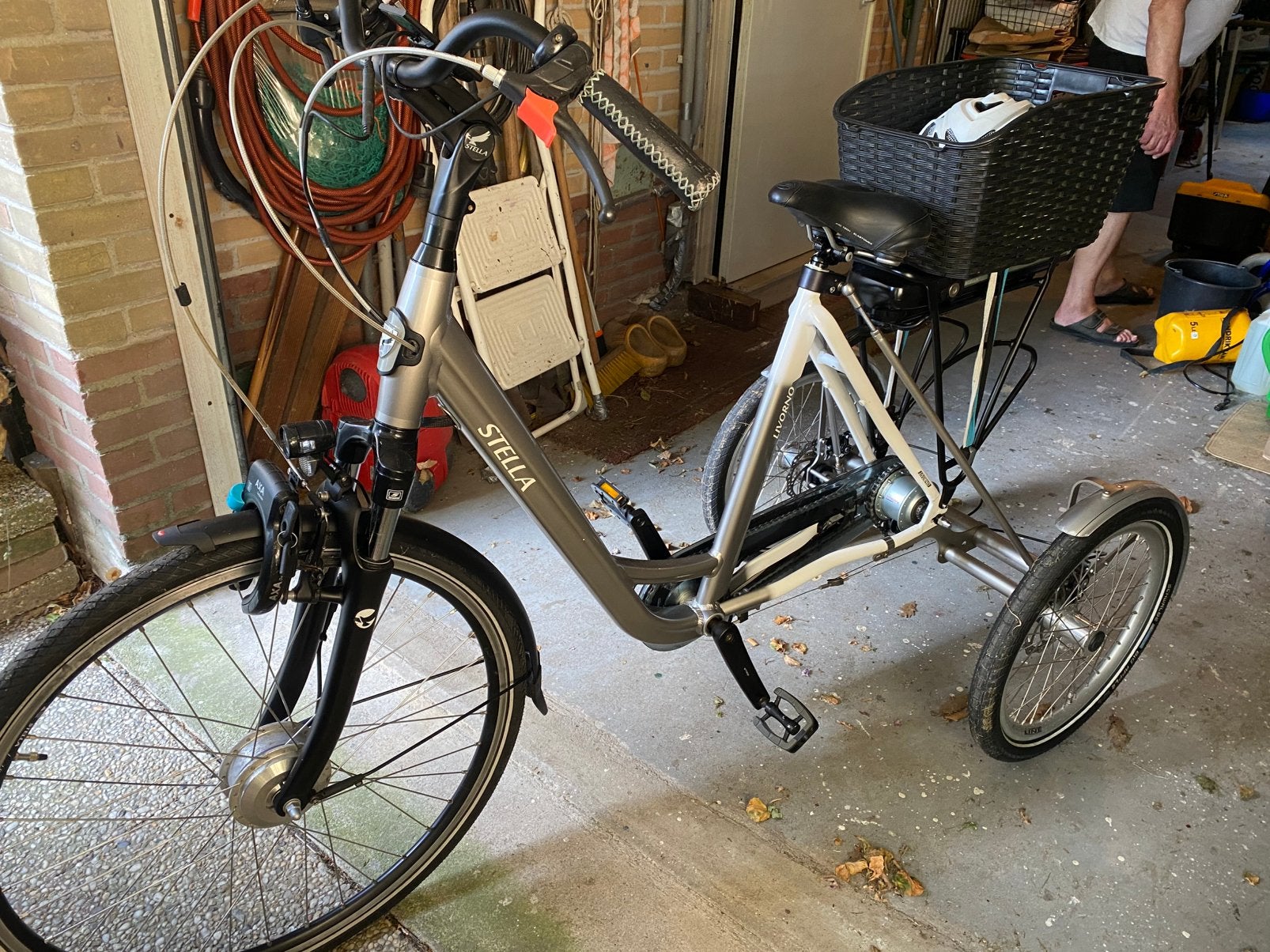 Mooie stella livorno, Fietsen en Brommers, Fietsen | Driewielfietsen, Ophalen, Zo goed als nieuw, Schijfrem