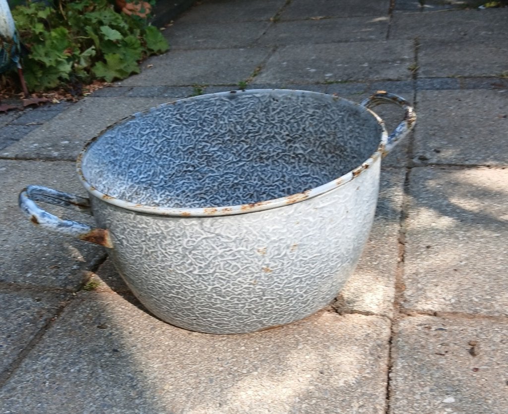 Mooie oude teil bv voor de tuin te koop, Ophalen