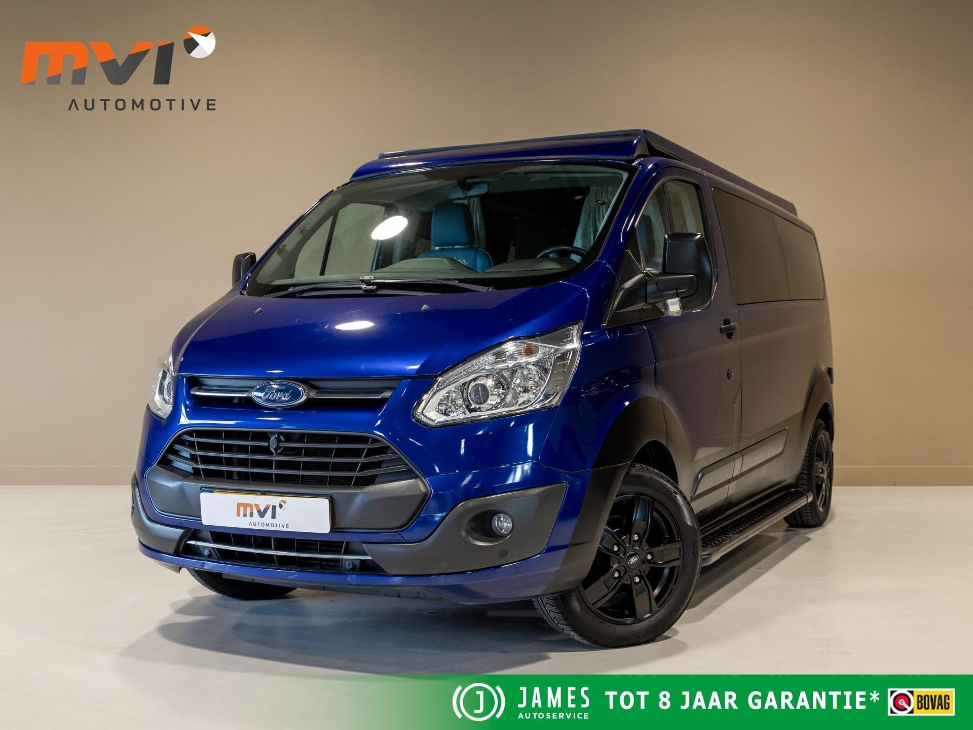 Ford TRANSIT CUSTOM / 131pk / Amigo / Half leder / Trekhaak, Buscamper of Camperbus, Tot en met 2, Bedrijf, Ford
