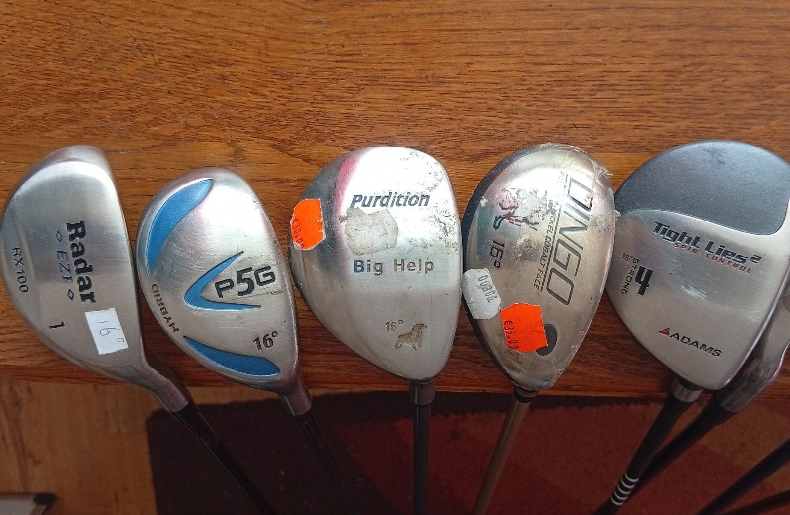 hybride rescue golfclubs nw. en gebr., Ophalen of Verzenden, Gebruikt, Club, Overige merken