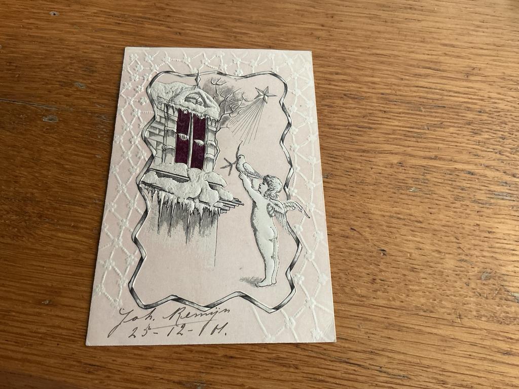 H89 engel duif, Ophalen of Verzenden, Voor 1920, Overige thema's