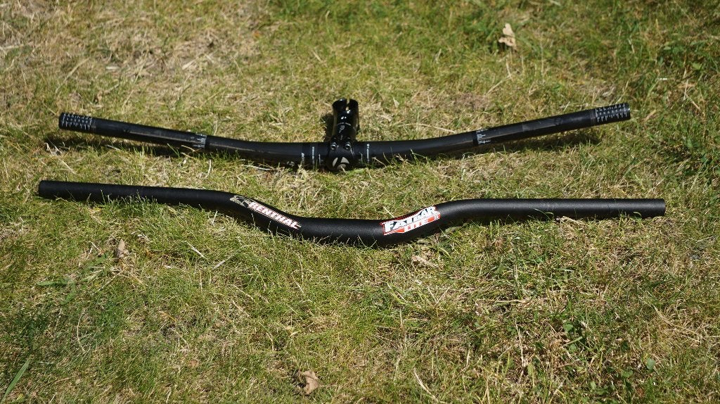 MTB sturen  carbon en aluminium, Overige merken, Stuur, Ophalen of Verzenden, Zo goed als nieuw