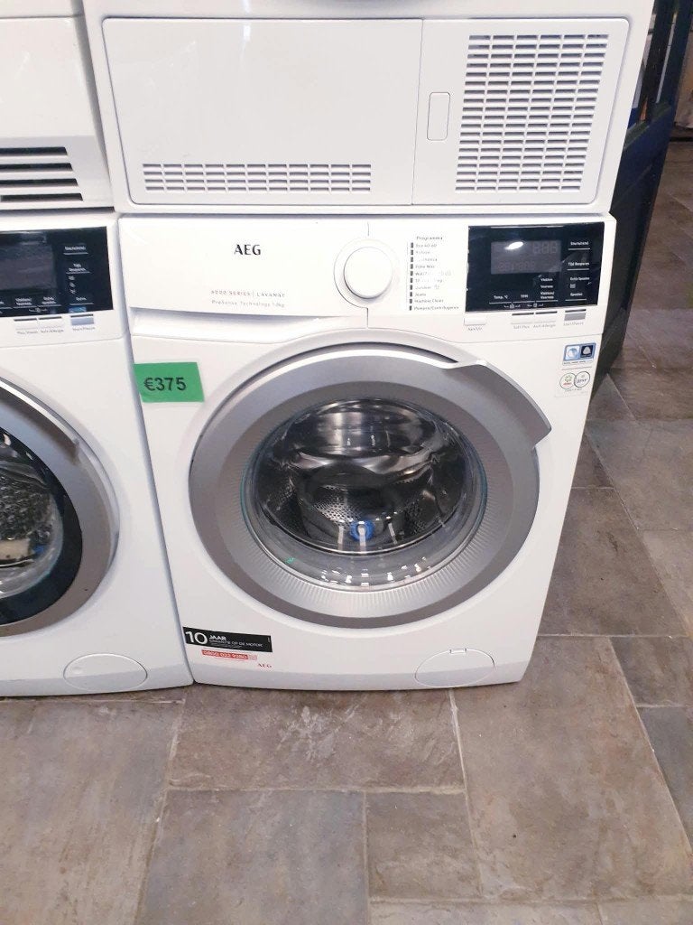 aeg wasmachine A++ 8kg inc 6 mnd garantie, 1200 tot 1600 toeren, 8 tot 10 kg, Ophalen of Verzenden, Zo goed als nieuw
