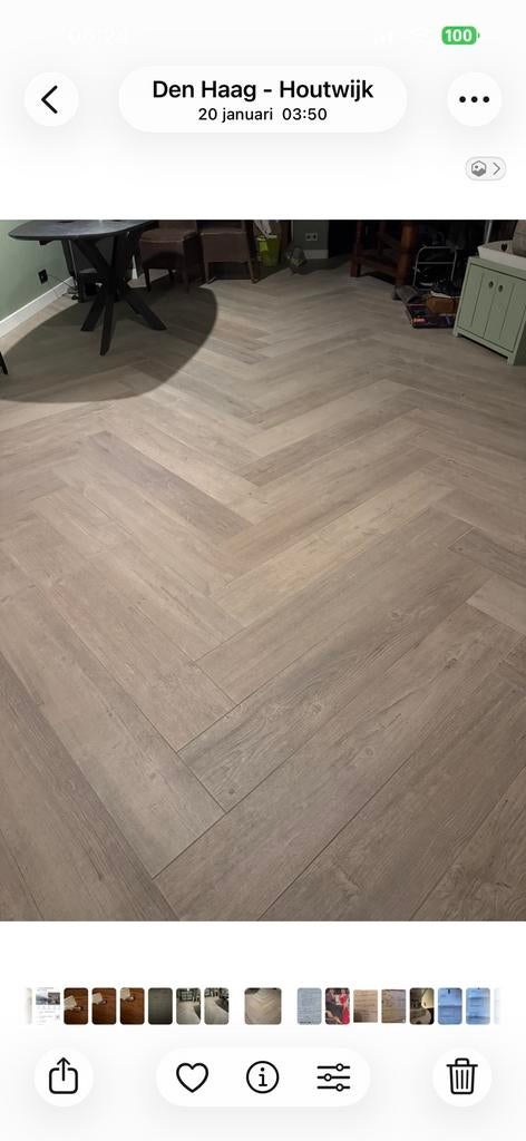 Lea bio lumber lodge grove 20 X 120 mat, Ophalen, Keramiek, Zo goed als nieuw, 10 m² of meer
