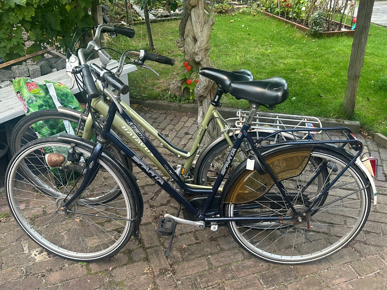 Batavus Jakima + Sparta Athos damesfiets, Fietsen en Brommers, Fietsen | Dames | Damesfietsen, Ophalen, Gebruikt, Batavus