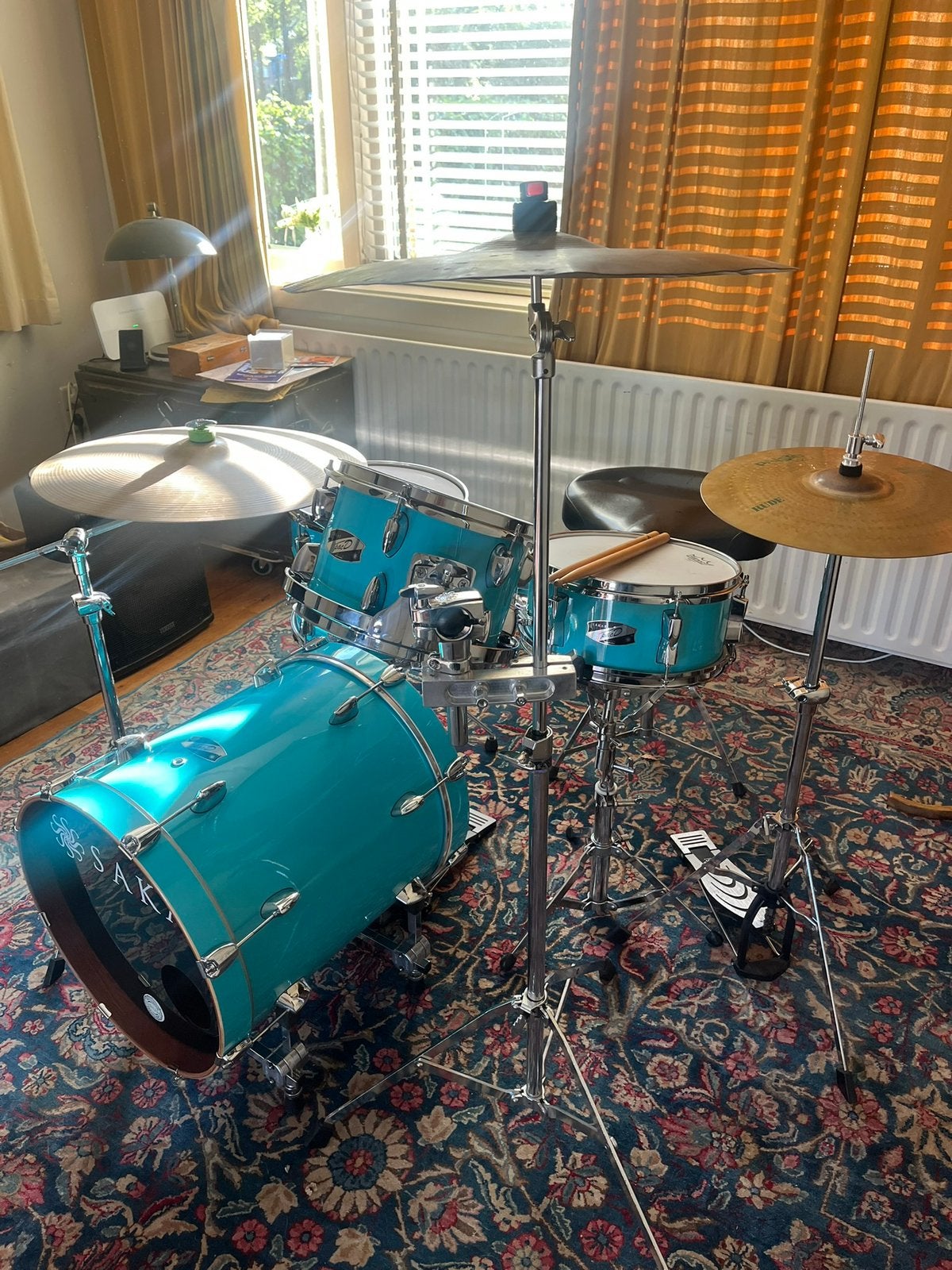 Sakae Pac-D Pacific Blue - Complete Set (ex-Yamaha), Ophalen, Zo goed als nieuw, Overige merken