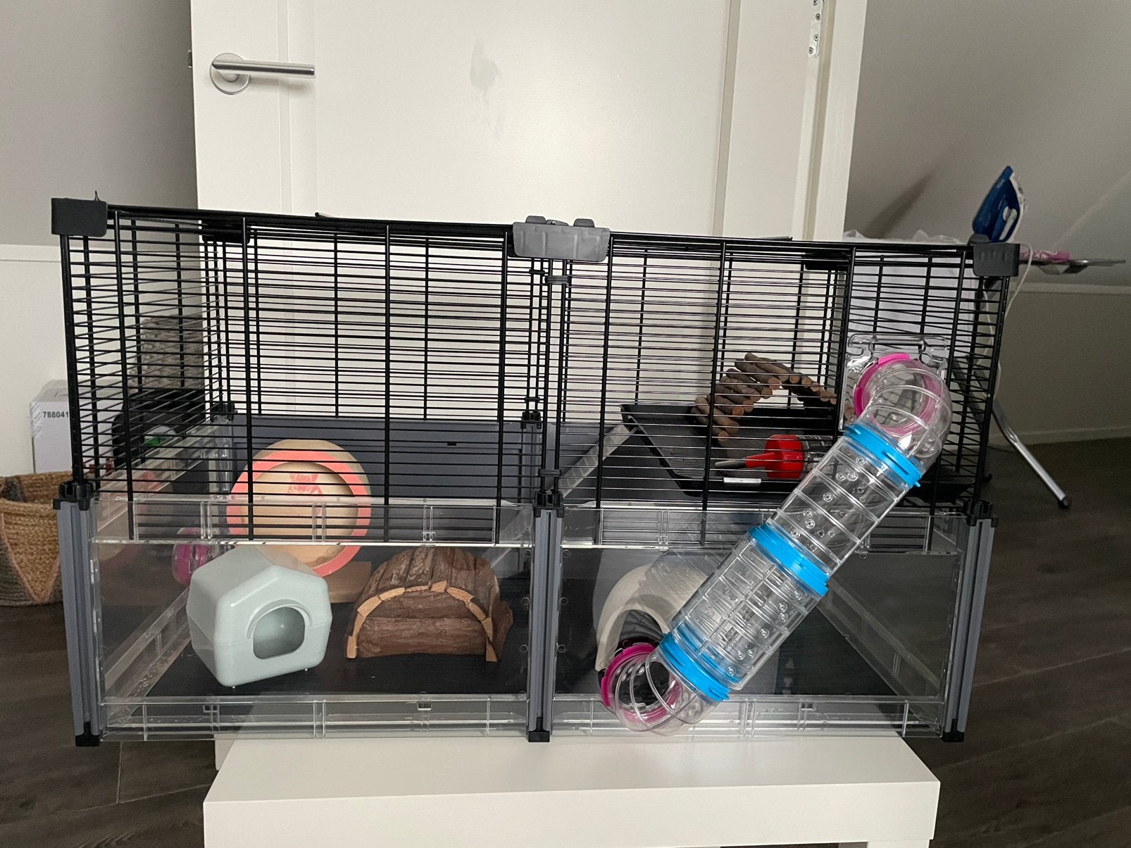 hamsterkooi Ferplast multipla 72x37x42cm. Muizenkooi, Kooi, Muis, Minder dan 75 cm, Zo goed als nieuw
