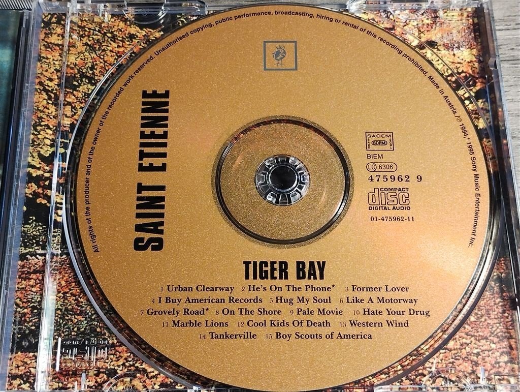 Saint Etienne - Tiger Bay, Ophalen of Verzenden, Zo goed als nieuw