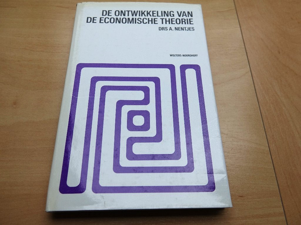 Boek Nentjes ‘De ontwikkeling van de economische theorie’, Ophalen of Verzenden, Nieuw, Economie en Marketing, Nentjes