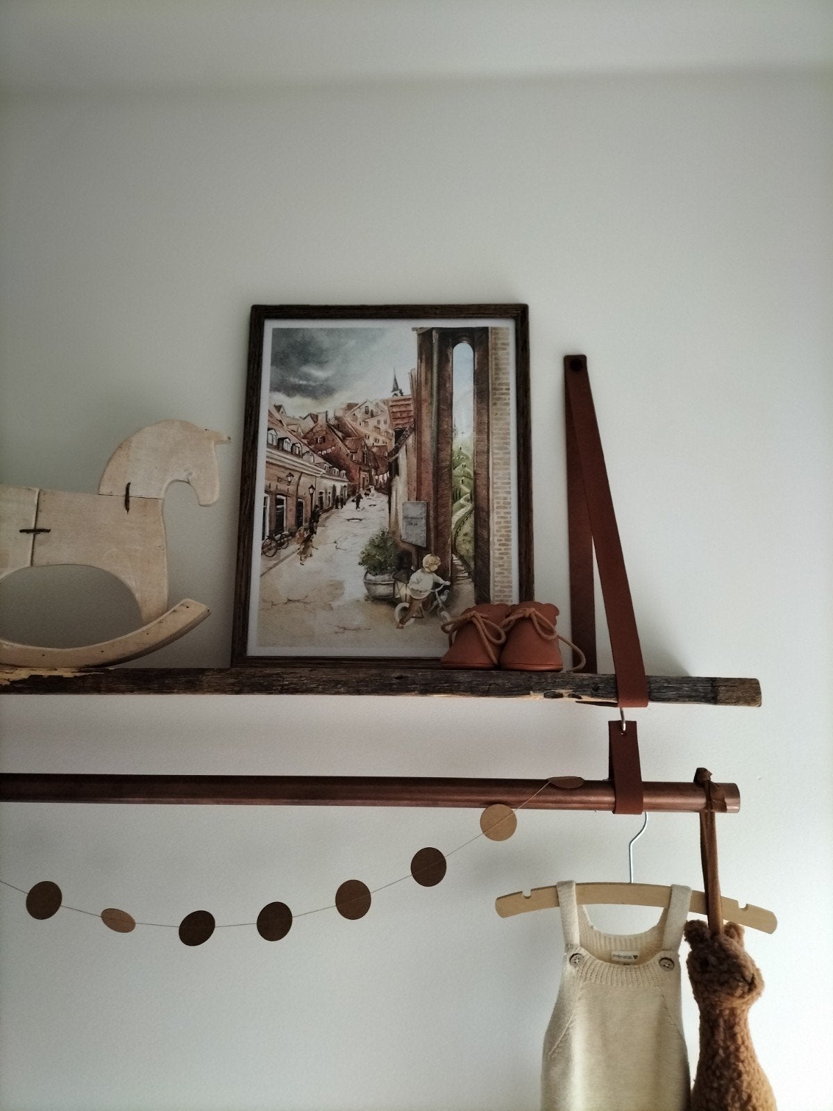 wandplank, Ophalen, Gebruikt