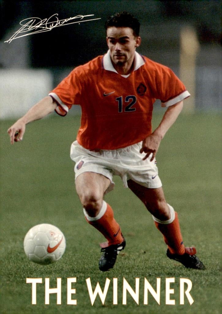 Marc Overmars AJAX Ned. elftal, Verzenden, Zo goed als nieuw, Ajax, Spelerskaart