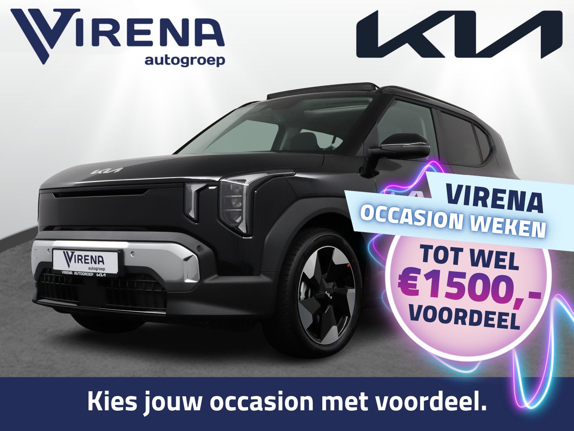 Kia EV2 Demo Edition 42.2 kWh - Panorama dak - Elektrische b