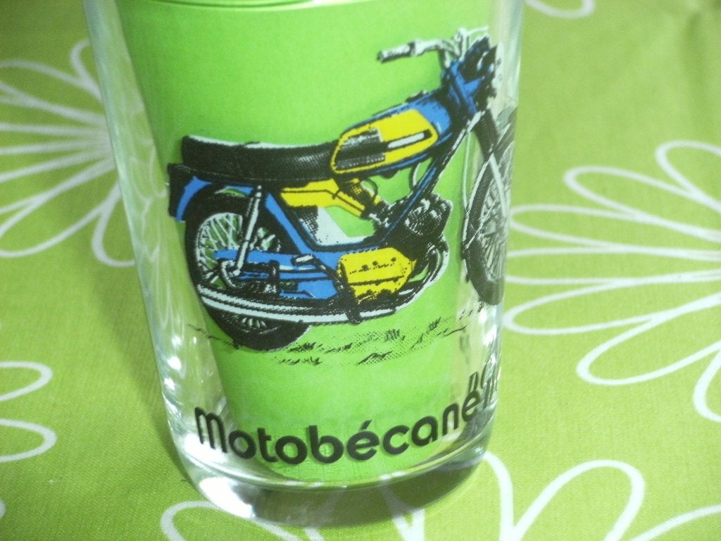 Vintage Motobecane DC 125 glas, Ophalen of Verzenden, Zo goed als nieuw, Motoren