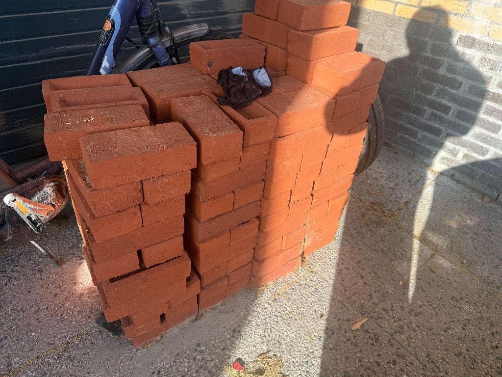 Baksteen Zsm weg, Ophalen, Nieuw, Beton, Klinkers