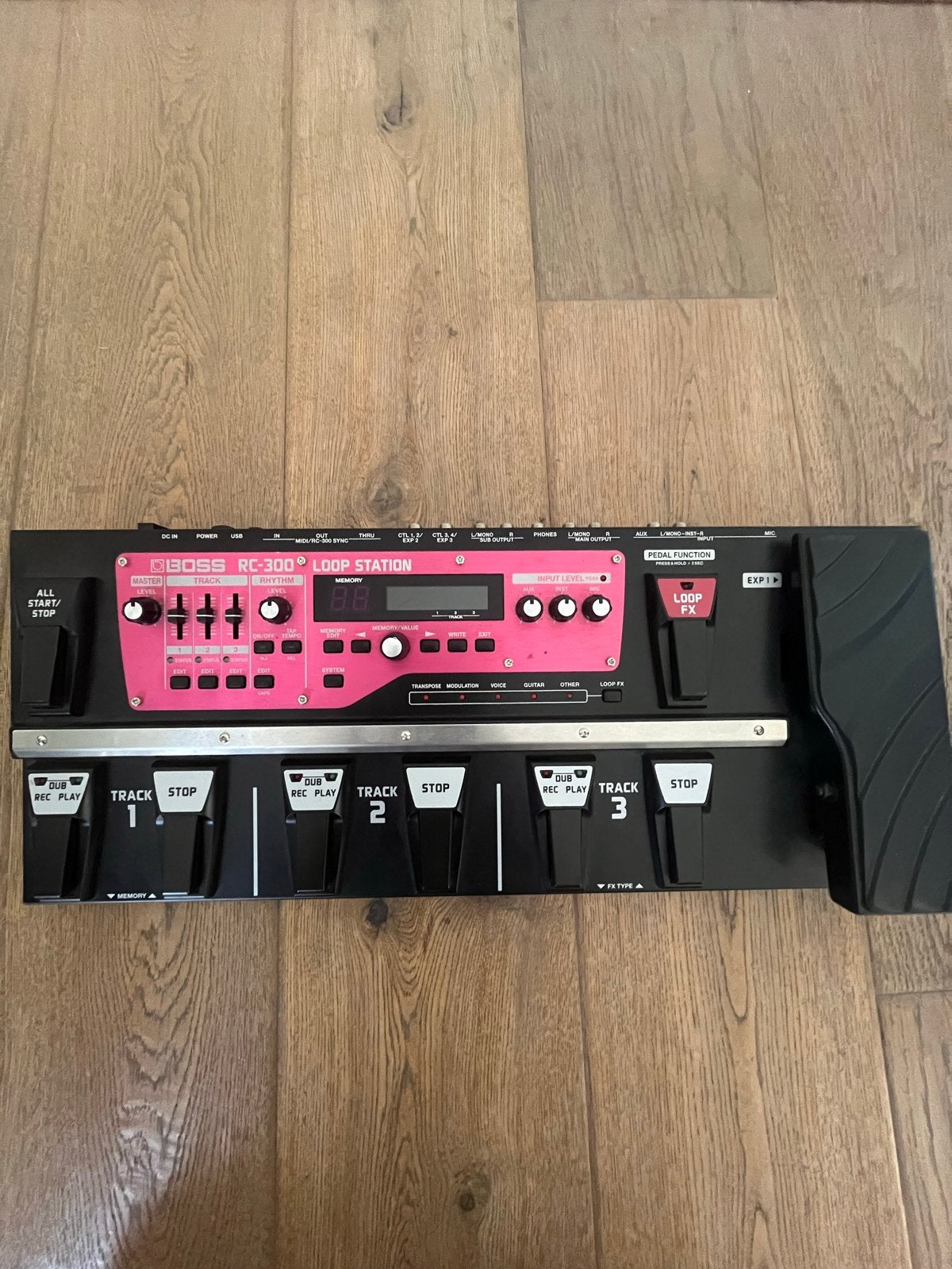 Boss RC-300 Loop Station met Pedalbay 80 en tas, Muziek en Instrumenten, Effecten, Ophalen of Verzenden, Zo goed als nieuw, Overige typen