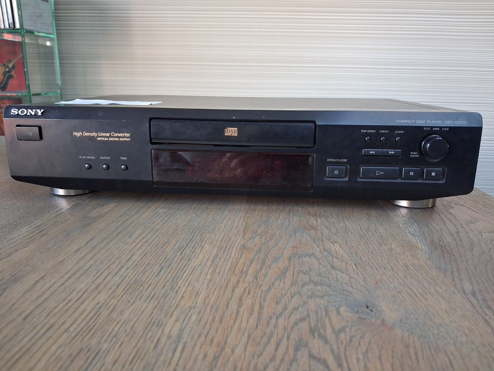 Sony CDP-XE220 CD-speler, Ophalen of Verzenden, Gebruikt, Sony