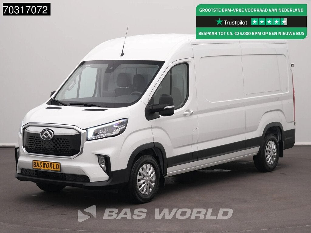 Maxus eDeliver 9 Elektrisch WLTP 256km Stad 52kWh L3H2 204pk, Auto's, Bestelauto's, Bedrijf, Te koop, Achteruitrijcamera, Airconditioning