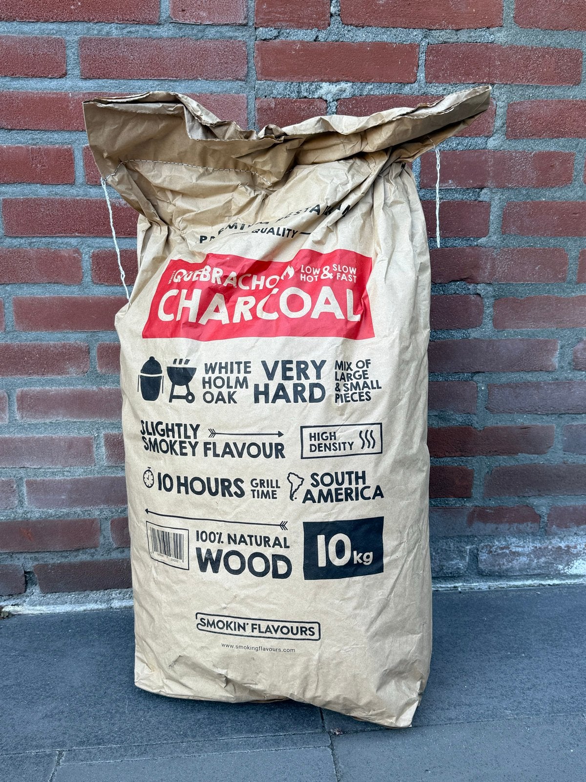 Smokin' Flavours Quebracho Houtskool 10kg, Ophalen of Verzenden, Nieuw