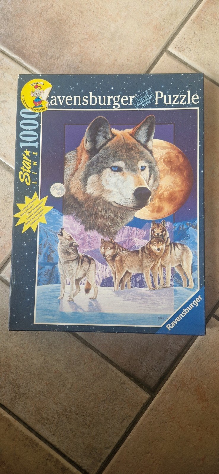 Ravensburger Puzzel 1000 stukjes Glow in the, Ophalen
