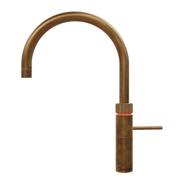 Quooker Fusion Round Messing Patina met Pro 3 boiler, Overige typen, Ophalen, Nieuw