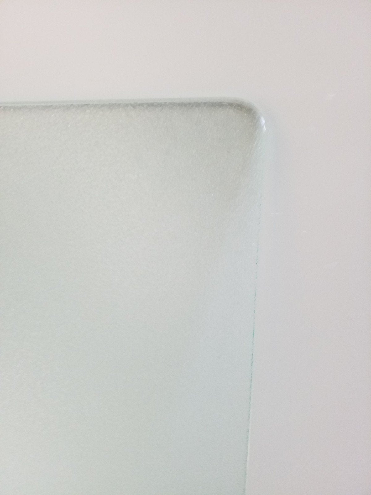 Geharde glasplaat 99x33x7 mm, rondom geslepen, Ophalen of Verzenden
