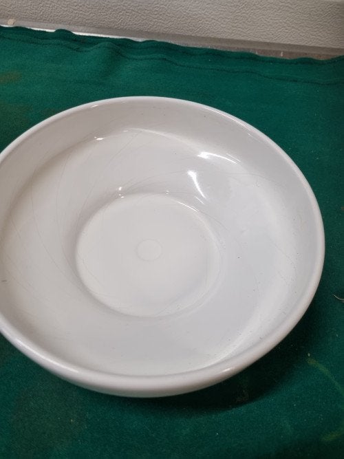 schaal wit porselein rond, Antiek en Kunst, Ophalen of Verzenden