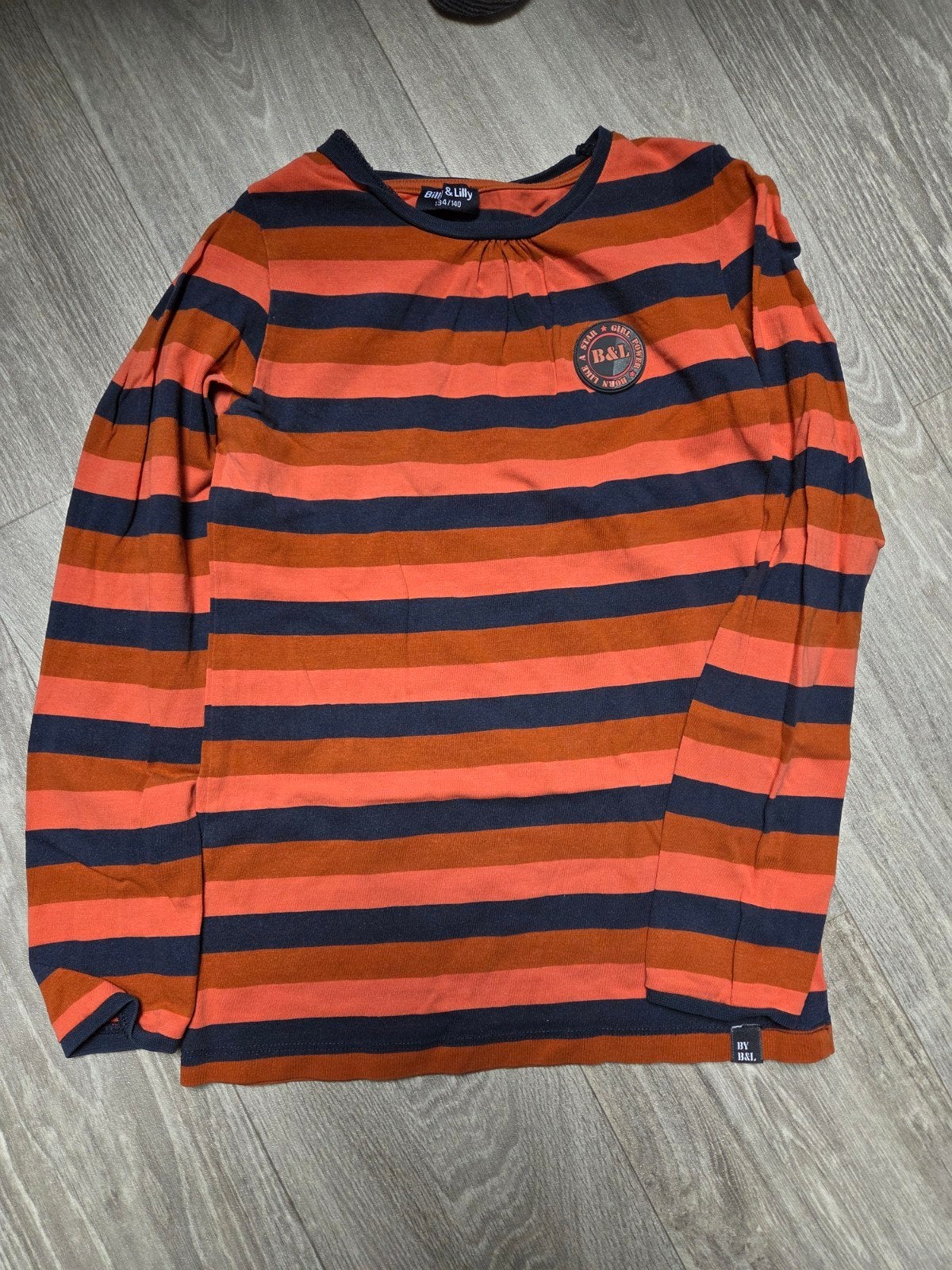 Shirt Billy&Lilly maat 134, Billy&Lilly, Gebruikt, Meisje, Ophalen of Verzenden