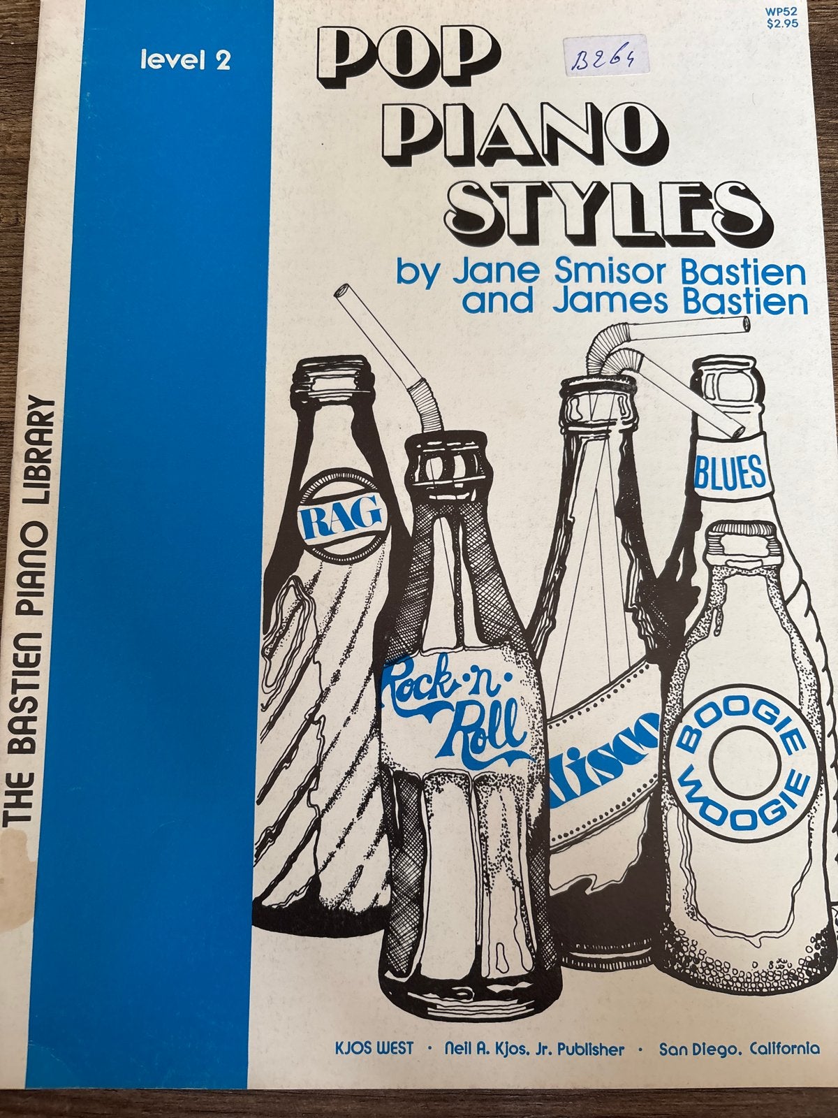 Pop Piano Styles - Jane Smisor Bastien & James Bastien, Gebruikt, Ophalen of Verzenden, Thema, Piano