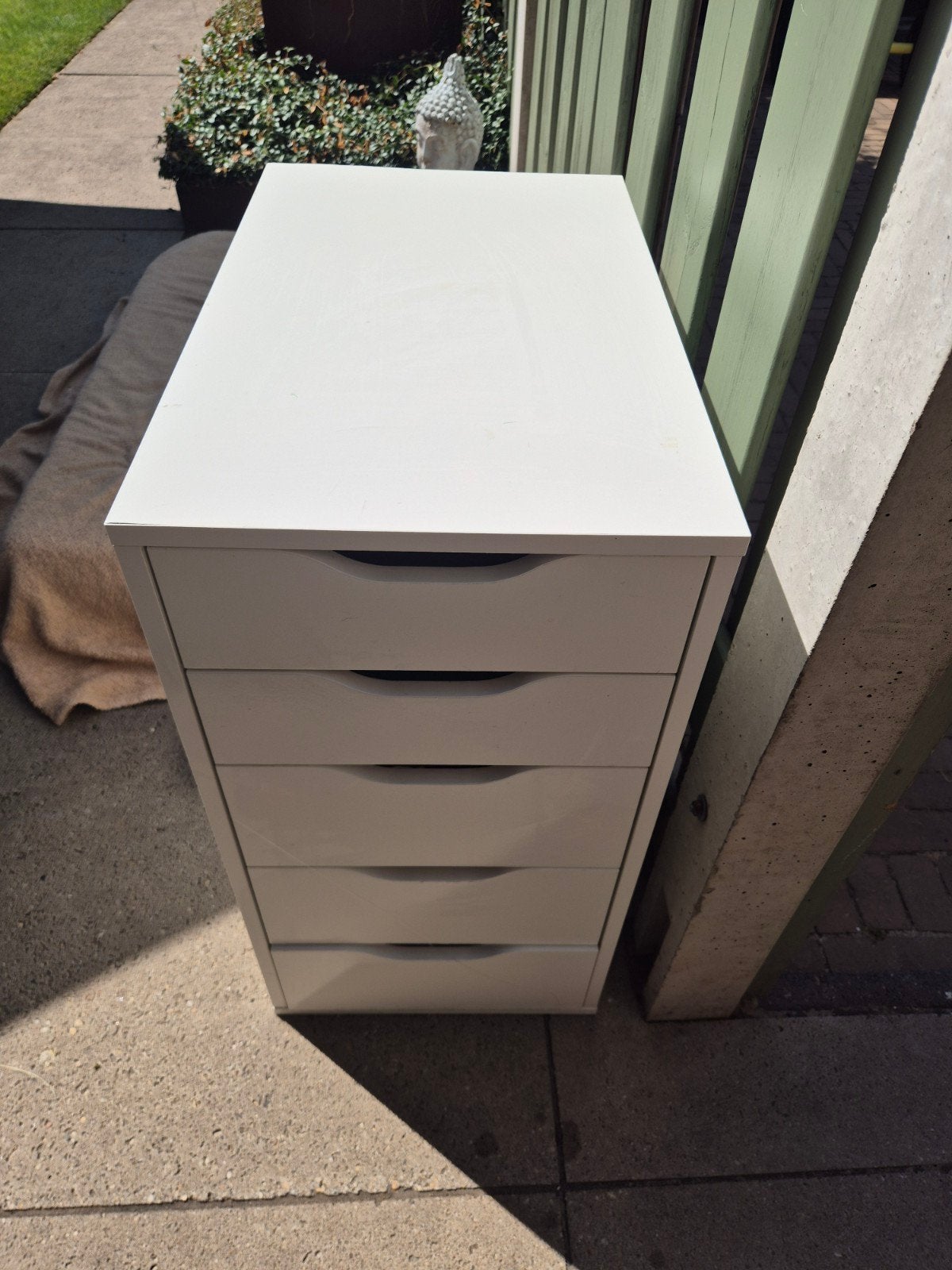 IKEA Alex kastje met 5 lades, Overige materialen, Minder dan 50 cm, Gebruikt, 5 laden of meer