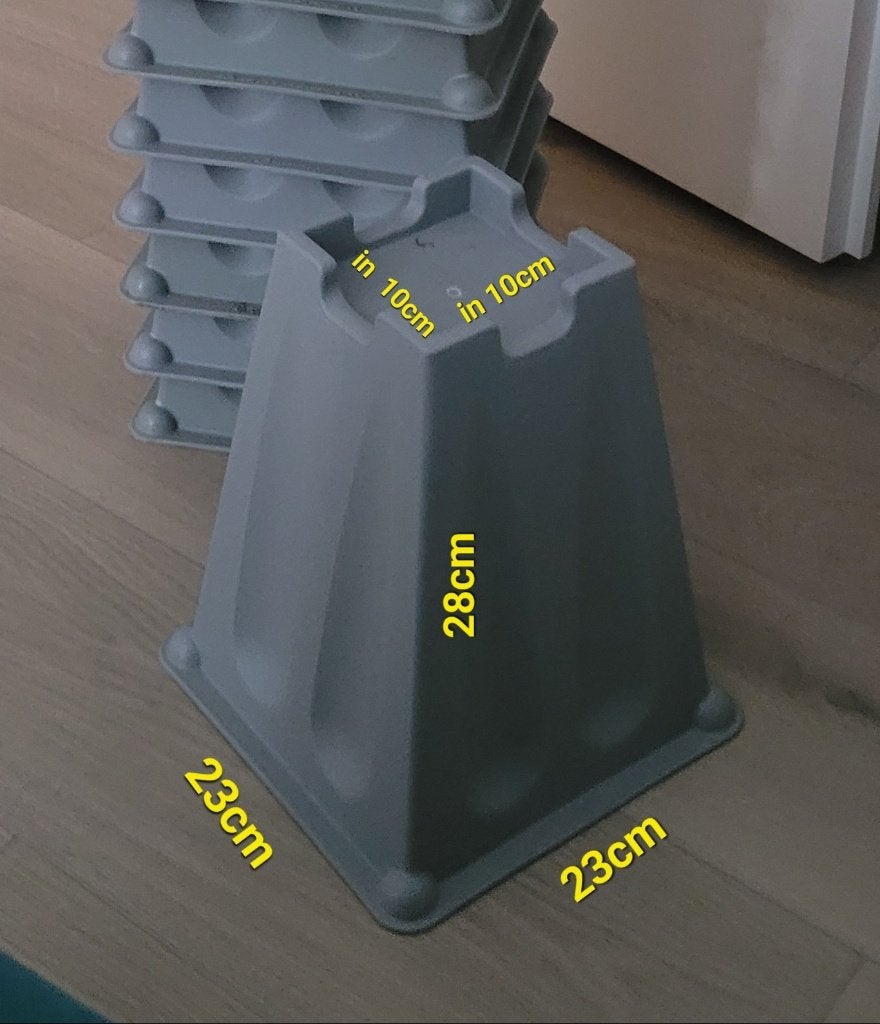 bedklossen 12 stuks, Ophalen, Zo goed als nieuw