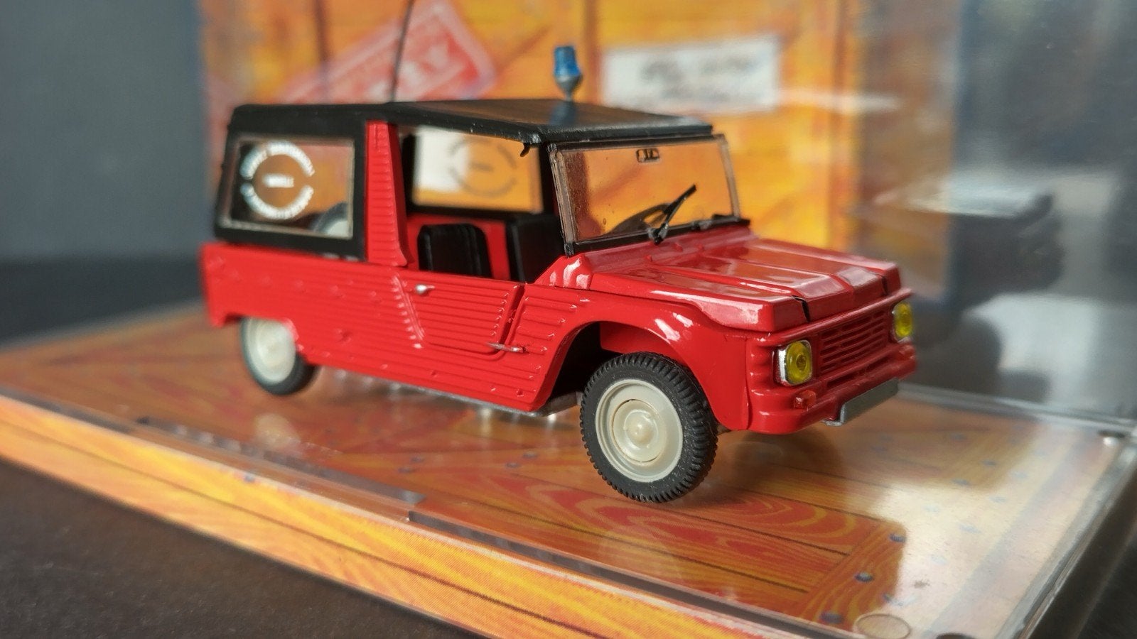 Citroen Mehari 1978 Pompiers 1:43 Norev Pol, Hobby en Vrije tijd, Auto, Verzenden, ., Nieuw