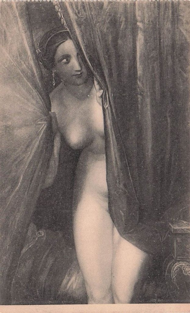 703-294-029 L'Attente Musee Wiertz Bruxelles., Verzenden, Voor 1920, Overig Europa